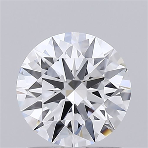 Picture of Lab Grown Diamond 1.03 Carats, Round with Ideal Cut, D Color, VVS1 Clarity and Certified by IGI