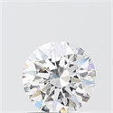 Lab Grown Diamond 1.01 Carats, Round with Excellent Cut, E Color, VS1 Clarity and Certified by IGI