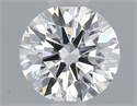 Diamante Natural 0.45 quilates, Redondo , Color F, claridad VS2 y certificado GIA