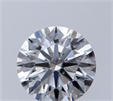 Diamante Natural 0.40 quilates, Redondo , Color D, claridad SI1 y certificado GIA