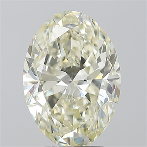 Foto Diamante Natural 3.51 quilates, Ovalado , Color K, claridad SI1 y certificado IGI de