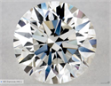 Diamante Natural 0.56 quilates, Redondo , Color G, claridad VVS2 y certificado GIA