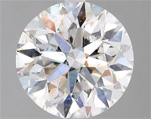 Foto Diamante Natural 2.06 quilates, Redondo , Color G, claridad I1 y certificado GIA de