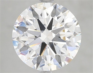 Picture of Lab Grown Diamond 5.06 Carats, Round with Ideal Cut, E Color, VVS2 Clarity and Certified by IGI