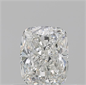 Natural Diamond 0.52 Carats, Cushion with  Cut, H Color, VVS1 Clarity and Certified by GIA