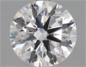 Lab Grown Diamond 3.03 Carats, Round with Excellent Cut, D Color, VVS1 Clarity and Certified by GIA