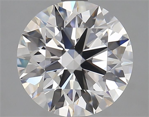 Picture of Lab Grown Diamond 3.03 Carats, Round with Excellent Cut, D Color, VVS1 Clarity and Certified by GIA