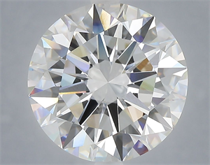 Picture of Lab Grown Diamond 6.01 Carats, Round with Excellent Cut, E Color, VVS2 Clarity and Certified by IGI