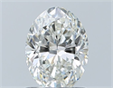 Diamante Natural 0.90 quilates, Ovalado , Color H, claridad VS1 y certificado GIA