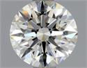 Natural Diamond 0.91 Carats, Round with Excellent Cut, I Color, VS1 Clarity and Certified by GIA
