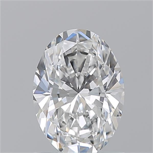 Picture of Natural Diamond 1.01 Carats, Oval with  Cut, E Color, VS2 Clarity and Certified by GIA