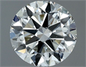 Natural Diamond 0.80 Carats, Round with Excellent Cut, G Color, VVS2 Clarity and Certified by IGI