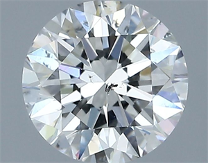 Foto Diamante Natural 1.50 quilates, Redondo , Color H, claridad SI2 y certificado GIA de