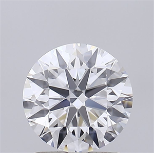Picture of Lab Grown Diamond 1.51 Carats, Round with Excellent Cut, D Color, VVS2 Clarity and Certified by IGI
