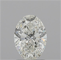 Natural Diamond 1.22 Carats, Oval with  Cut, G Color, SI1 Clarity and Certified by GIA