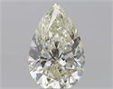Natural Diamond 3.62 Carats, Pear with  Cut, M Color, SI2 Clarity and Certified by GIA