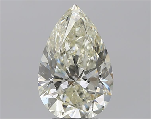 Picture of Natural Diamond 3.62 Carats, Pear with  Cut, M Color, SI2 Clarity and Certified by GIA