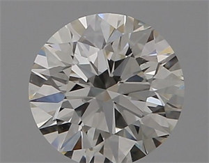 Picture of Natural Diamond 0.40 Carats, Round with Excellent Cut, I Color, VS1 Clarity and Certified by GIA