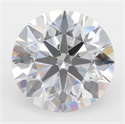 Del inventario de diamantes de laboratorio, 5.81 quilates, Redondo , Color E, claridad VVS1 y certificado GIA