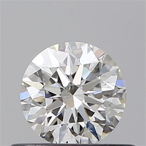 Foto Diamante Natural 0.48 quilates, Redondo , Color F, claridad SI1 y certificado GIA de