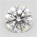 Diamante Natural 0.43 quilates, Redondo , Color F, claridad VVS2 y certificado GIA