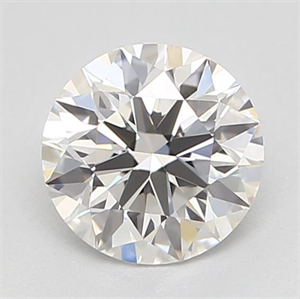 Foto Diamante Natural 0.43 quilates, Redondo , Color F, claridad VVS2 y certificado GIA de