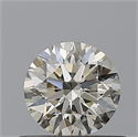 Natural Diamond 0.42 Carats, Round with Excellent Cut, K Color, VVS2 Clarity and Certified by IGI