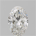Natural Diamond 1.50 Carats, Oval with  Cut, G Color, VS1 Clarity and Certified by GIA
