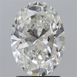 Picture of Natural Diamond 2.01 Carats, Oval with  Cut, H Color, VS1 Clarity and Certified by GIA
