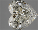 Natural Diamond 3.04 Carats, Heart with  Cut, L Color, VS1 Clarity and Certified by GIA