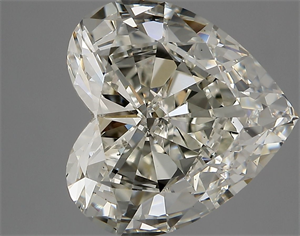 Picture of Natural Diamond 3.04 Carats, Heart with  Cut, L Color, VS1 Clarity and Certified by GIA