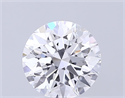 Del inventario de diamantes de laboratorio, 4.01 quilates, Redondo , Color F, claridad VVS1 y certificado GIA