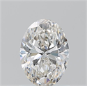 Natural Diamond 1.03 Carats, Oval with  Cut, G Color, VVS2 Clarity and Certified by GIA