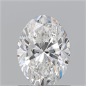 Natural Diamond 1.20 Carats, Oval with  Cut, F Color, VS1 Clarity and Certified by GIA