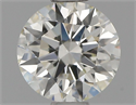 Diamante Natural 0.63 quilates, Redondo , Color J, claridad VVS2 y certificado GIA