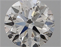Diamante Natural 0.50 quilates, Redondo , Color H, claridad SI1 y certificado GIA