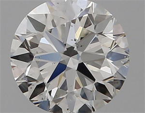 Foto Diamante Natural 0.50 quilates, Redondo , Color H, claridad SI1 y certificado GIA de