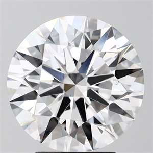 Picture of Lab Grown Diamond 3.57 Carats, Round with Ideal Cut, D Color, VS1 Clarity and Certified by IGI