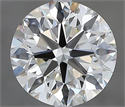 Diamante Natural 1.70 quilates, Redondo , Color H, claridad VVS1 y certificado IGI