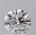 Diamante Natural 0.51 quilates, Redondo , Color H, claridad VS2 y certificado GIA