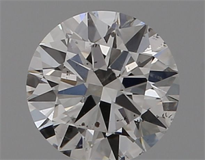 Picture of Natural Diamond 0.40 Carats, Round with Excellent Cut, E Color, SI2 Clarity and Certified by IGI