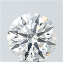 Del inventario de diamantes de laboratorio, 4.09 quilates, Redondo , Color F, claridad VVS2 y certificado IGI