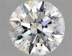 Picture of Natural Diamond 0.83 Carats, Round with Excellent Cut, G Color, VVS1 Clarity and Certified by GIA