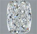 Natural Diamond 3.01 Carats, Cushion with  Cut, F Color, VS1 Clarity and Certified by GIA