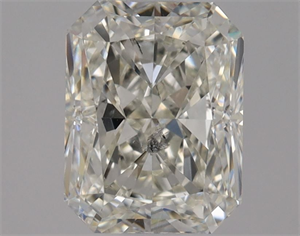 Foto Diamante Natural 1.01 quilates, Radiante , Color H, claridad SI2 y certificado HRD de