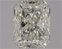 Natural Diamond 1.01 Carats, Radiant with  Cut, H Color, SI2 Clarity and Certified by HRD