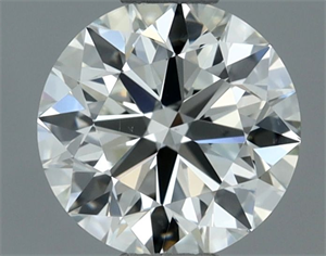 Picture of Natural Diamond 0.60 Carats, Round with Excellent Cut, I Color, VS1 Clarity and Certified by IGI