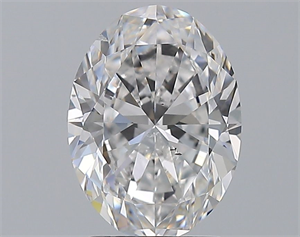 Foto Diamante Natural 2.50 quilates, Ovalado , Color D, claridad SI1 y certificado GIA de