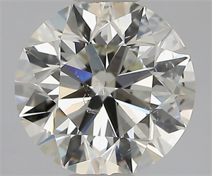 Foto Diamante Natural 1.50 quilates, Redondo , Color K, claridad SI2 y certificado GIA de