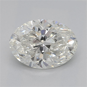 Picture of Natural Diamond 1.20 Carats, Oval with  Cut, I Color, SI1 Clarity and Certified by GIA